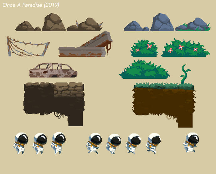 Once A Paradise (GGJ 2019)