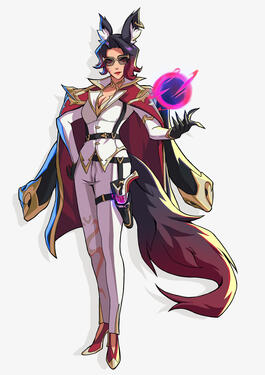 Mafia Ahri [2XKO FanArt]